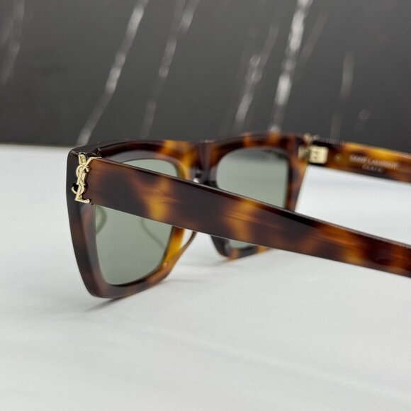 NEW SLM131F 003 SAINT LAURENT SL M131/F 003 WOMEN HAVANA SUNGLASSES SLM131/F 003 main image 4